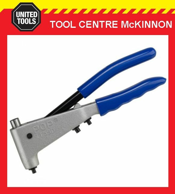 Pop Tools GENUINE POP BRAND TT55D POP RIVET GUN – WITH 3/32”, 1/8” AND 5/32” NOS ...