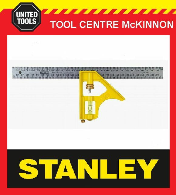 STANLEY 12” (300mm) PROFESSIONAL COMBINATION SQUARE