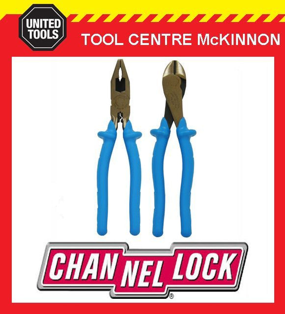 CHANNELLOCK / CHANNEL LOCK 1000V INSULATED 2pce PLIER SET– 3238 & 3248