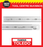 FAMOUS TOLEDO METRIC & A/F JAPANESE MADE STAINLESS STEEL RULES - 150mm - 1000mm