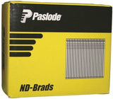 PASLODE 38mm ND SERIES 14 GAUGE GALVANISED BRADS / NAILS – BOX OF 2000