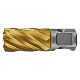 HOLEMAKER 28mm x 25mm UNIVERSAL SHANK GOLD MAG DRILL CUTTER – SUIT MOST BRANDS