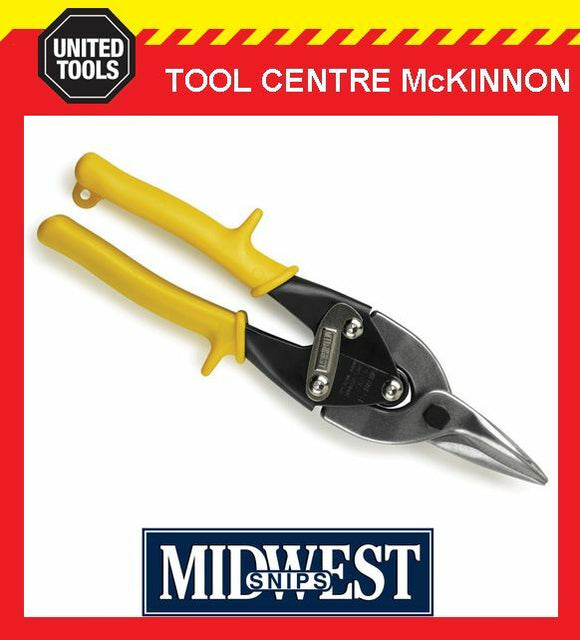 MIDWEST STRAIGHT CUT AVIATION TIN SNIPS – MADE IN USA