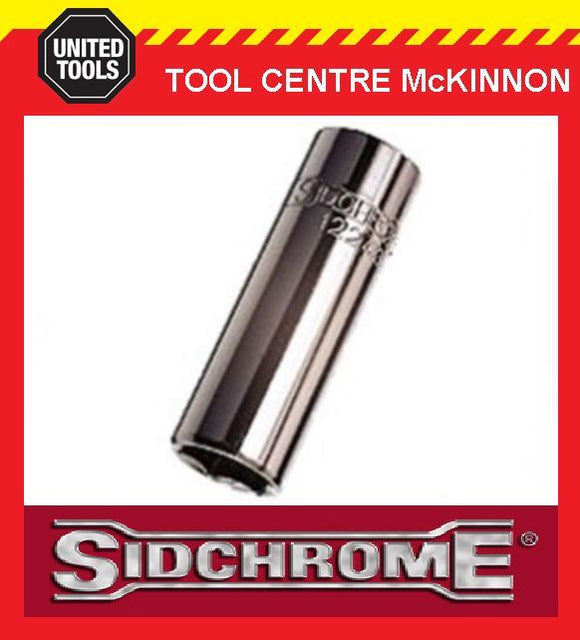 SIDCHROME SCMT12239 1/4” DRIVE 6pt 8mm TORQUEPLUS DEEP SOCKET