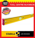 STABILA 200cm / 2m 96-2/200 BOX FRAME RIBBED HEAVY DUTY 3-VIAL SPIRIT LEVEL