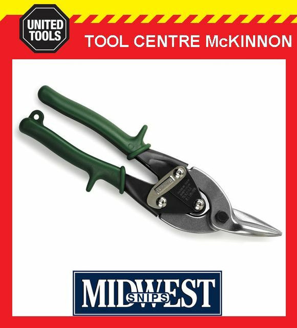 MIDWEST RIGHT CUT AVIATION TIN SNIPS – MADE IN USA