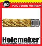 HOLEMAKER 12mm x 50mm UNIVERSAL SHANK GOLD MAG DRILL CUTTER – SUIT MOST BRANDS