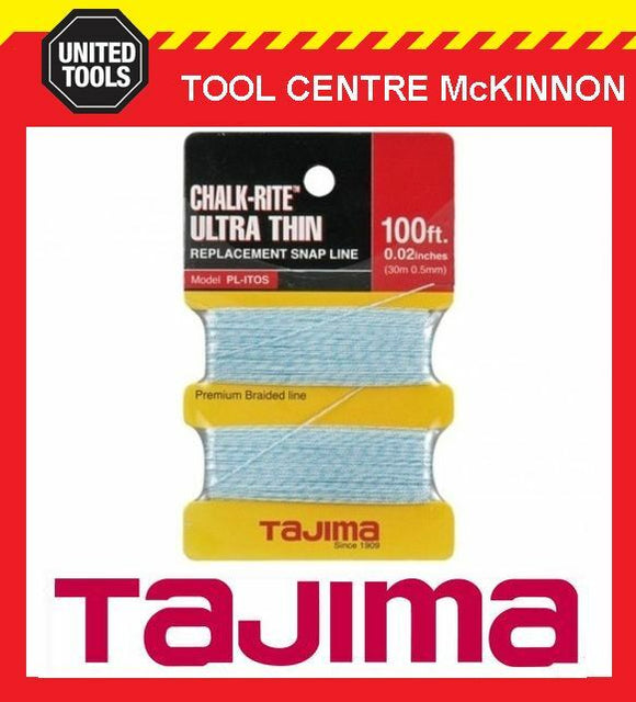 TAJIMA CHALK-RITE EXTRA BOLD REPLACEMENT 30m SNAP LINE – 0.5mm