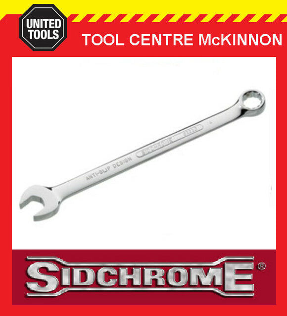 SIDCHROME A/F RING & OPEN END SPANNERS - VARIOUS SIZES