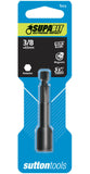 SUTTON IMPACT 3/8” x 65mm MAGNETIC HEX DRIVE SUPABIT NUTSETTER / TEK BIT