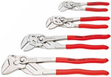 KNIPEX 4pce ADJUSTABLE PLIERS WRENCH SET – 8603150, 8603180, 8603250 & 8603300