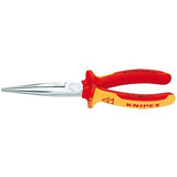 KNIPEX 26 16 200 200mm 1000V VDE LONG / SNIPE NOSE PLIERS – MADE IN GERMANY