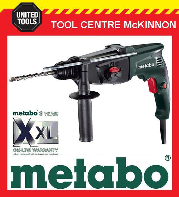 METABO KHE 2444 800W 3-MODE SDS PLUS ELECTRONIC COMBINATION ROTARY HAMMER DRILL