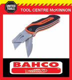 BAHCO KBTU-01 FOLDING TWIN BLADE SPORTS LOCKBACK UTILITY / STANLEY KNIFE