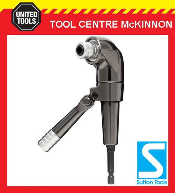 P&N BY SUTTON TOOLS 1/4” HEX RIGHT ANGLE DRILL / DRIVER ATTACHMENT