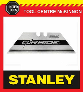 5 x STANLEY CARBIDE TIPPED UTILITY KNIFE BLADES