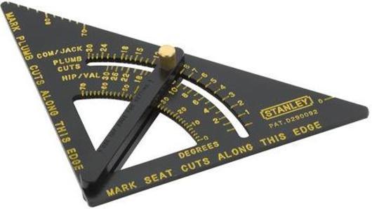 STANLEY PREMIUM ADJUSTABLE ALUMINIUM QUICK SQUARE LAYOUT TOOL
