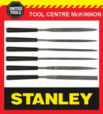 STANLEY 6pce 4”/100mm NEEDLE / HOBBY FILE SET