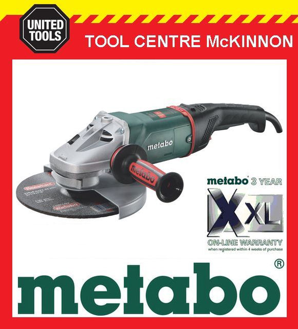 METABO W24-230 MVT 9” / 230mm 2400W ANTI-VIBE ANGLE GRINDER – MADE IN GERMANY