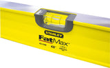 STANLEY 43-548B FATMAX BOX 4ft / 1200mm 3-VIAL SPIRIT LEVEL WITH BAG