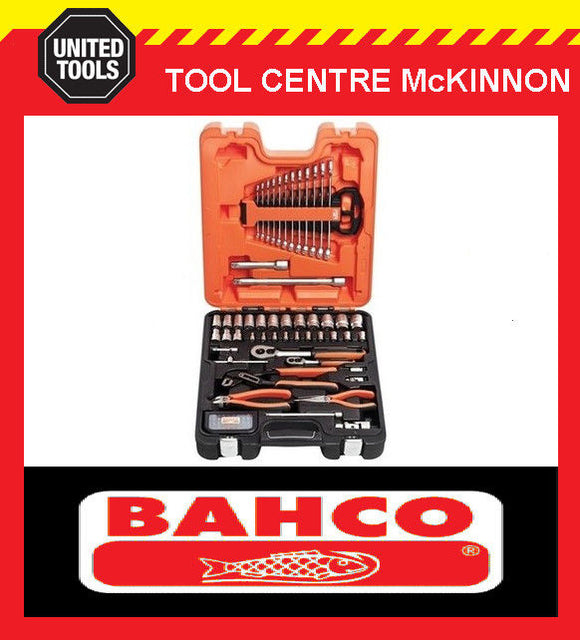 BAHCO S81MIX 81pce METRIC ¼” & ½” SOCKET, SPANNER AND PLIER SET
