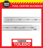 FAMOUS TOLEDO 1000M 1000mm STAINLESS STEEL SINGLE SIDED METRIC RULE