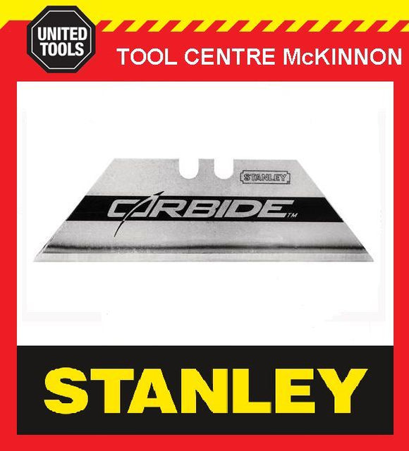 10 x STANLEY CARBIDE TIPPED UTILITY KNIFE BLADES – 2x5 PACK