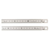 TOLEDO 150SP STAINLESS STEEL DOUBLE SIDED METRIC RULE / RULER – MADE IN JAPAN