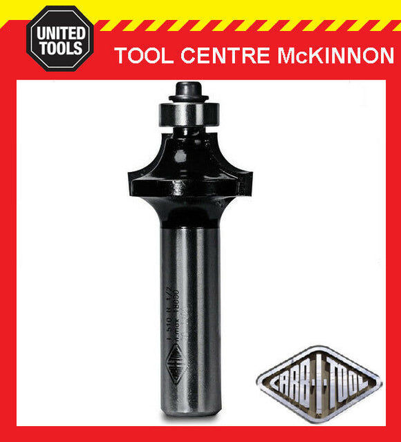 CARB-I-TOOL / CARBITOOL T 510 B 7.9mm RADIUS x ½” TCT ROUNDING OVER ROUTER BIT