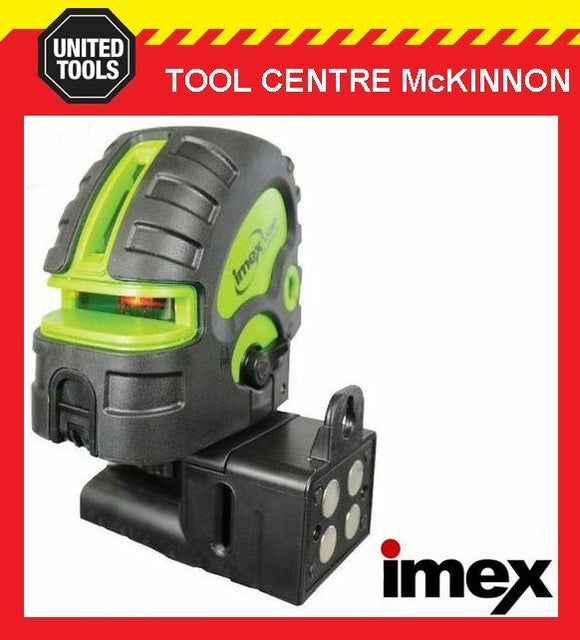 IMEX LX25P COMBINATION DOT AND LINE LASER LEVEL – 2 YEAR WARRANTY