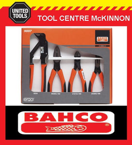 BAHCO ERGO 4pce PLIER SET