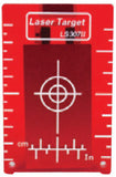 IMEX RED BEAM MAGNETIC LASER TARGET PLATE FOR ROTARY AND LINE LASERS