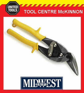 MIDWEST OFFSET STRAIGHT CUT AVIATION TIN SNIPS – MADE IN USA