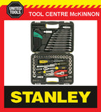 STANLEY 71-610 94 PIECE SOCKET, SPANNER, ALLEN KEY, PLIERS TOOL SET / KIT