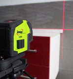 IMEX LX22 CROSSLINE LASER LEVEL WITH PLUMB SPOT – 2 YEAR WARRANTY