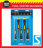 SUTTON TOOLS 5pce PIN PUNCH SET WITH SOFT GRIP HANDLES