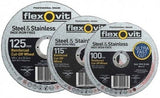 FLEXOVIT ULTRA THIN FAST CUT AUS MADE ANGLE GRINDER CUTTING WHEELS / DISCS