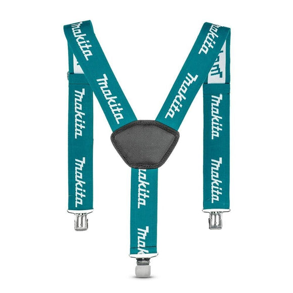 MAKITA ULTIMATE BRACES / SUSPENDERS - 50mm WIDE WITH METAL CLIPS E-05402
