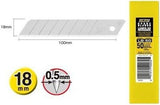 OLFA 50-PACK 18mm HEAVY DUTY SNAP OFF UTILITY KNIFE BLADES – MADE IN JAPAN