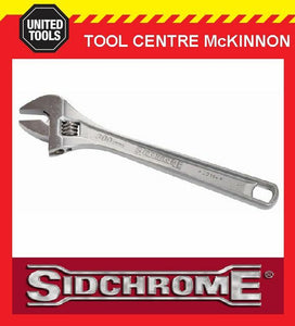SIDCHROME SCMT25113 PREMIUM 10" / 250mm CHROME PLATED ADJUSTABLE WRENCH SHIFTER