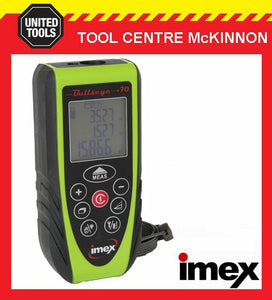 IMEX BULLSEYE 70 LASER DISTANCE MEASURER – 70m RANGE