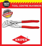 KNIPEX 86 03 180 180mm 35mm CAPACITY ADJUSTABLE PLIERS WRENCH – MADE IN GERMANY