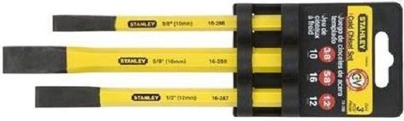STANLEY 3pce COLD CHISEL SET – Tool Centre McKinnon