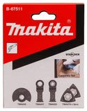 Makita Multitool Carpentry Set (4 Pieces)