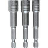 Makita Impact XPS Mixed Magnetic Nutsetter, 65 mm (Pack of 3)