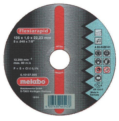 Metabo Flexia Rapid Ino 125 x 22.2 x 616179000
