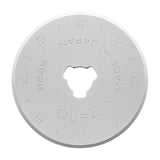 Oolfa RB28-2 Rotary Blade, 28 mm Diameter 2-Pieces, White