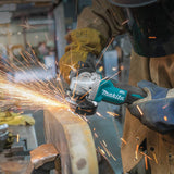 Makita DGA505Z 18V Mobile Brushless Paddle Switch Angle Grinder, 125 mm Size