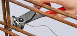 Knipex 68 01 200 SB End Cutting Nipper Black Atramentized Plastic Coated, 200 mm (Blister Packed)