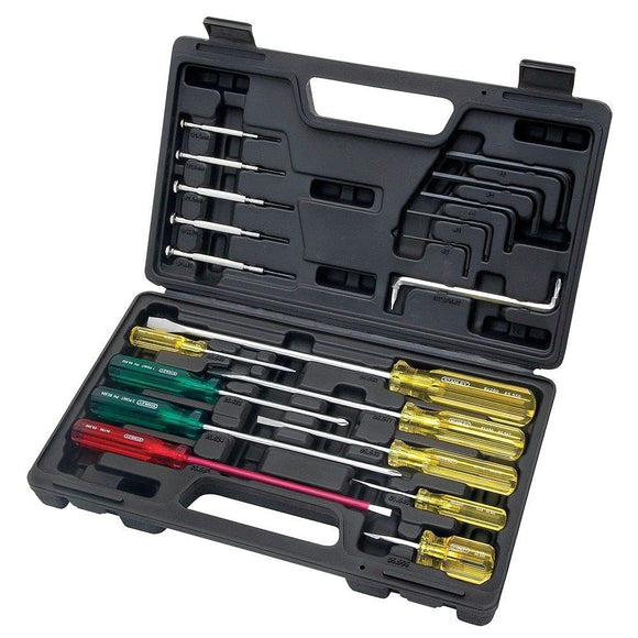 Stanley Acetate Handle Screwdriver & ACC 20-Pieces Set